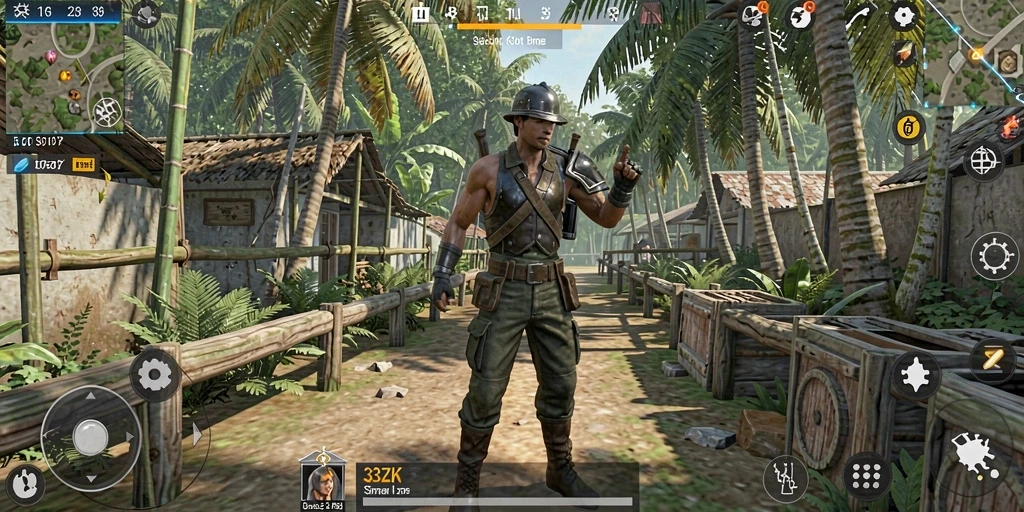Gameplay menarik dari 33ZK menampilkan aksi simulasi yang seru.