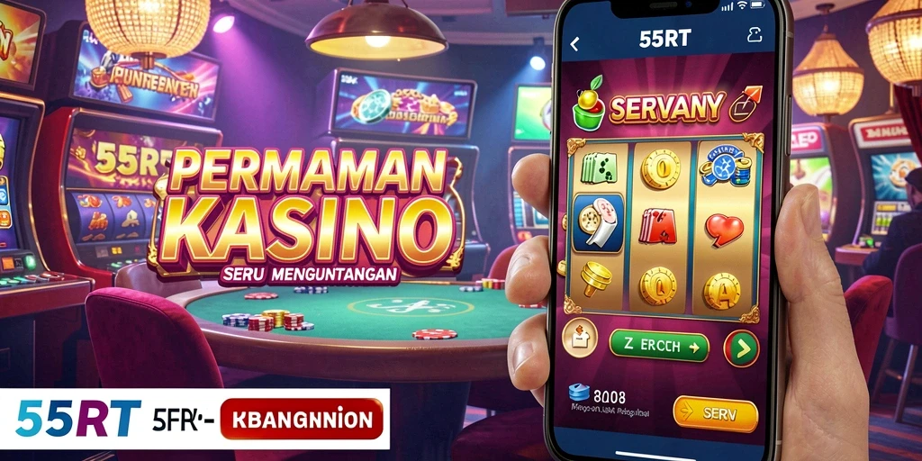 Tampilan gameplay seru dari permainan Kasino 55RT.