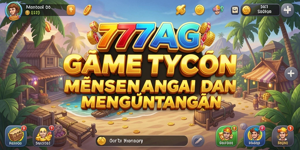 Tampilan gameplay <strong>777AG</strong> yang menarik saat mengelola bisnis Tycoon.