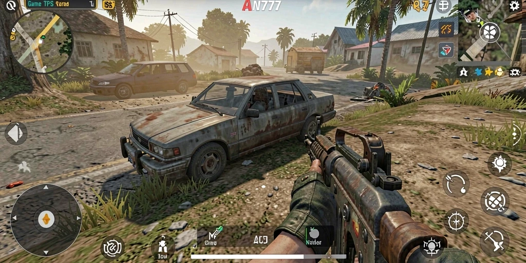 Tangkapan layar gameplay AN777 yang mendebarkan dan penuh aksi.