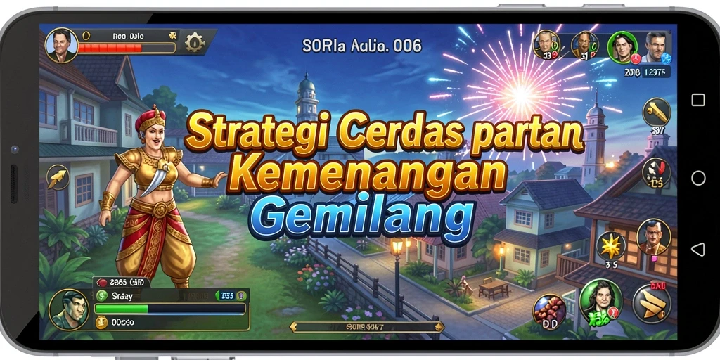 Tampilan luar biasa dari gameplay strategi D06 yang mendebarkan.