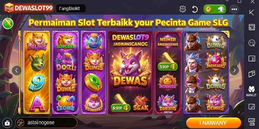 Tampilan menarik gameplay DEWASLOT99 yang mengasyikkan.