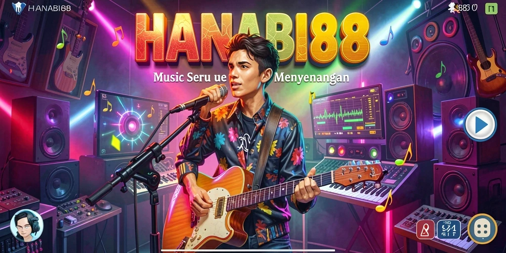 Tangkapan layar gameplay menunjukkan keasyikan bermain musik.