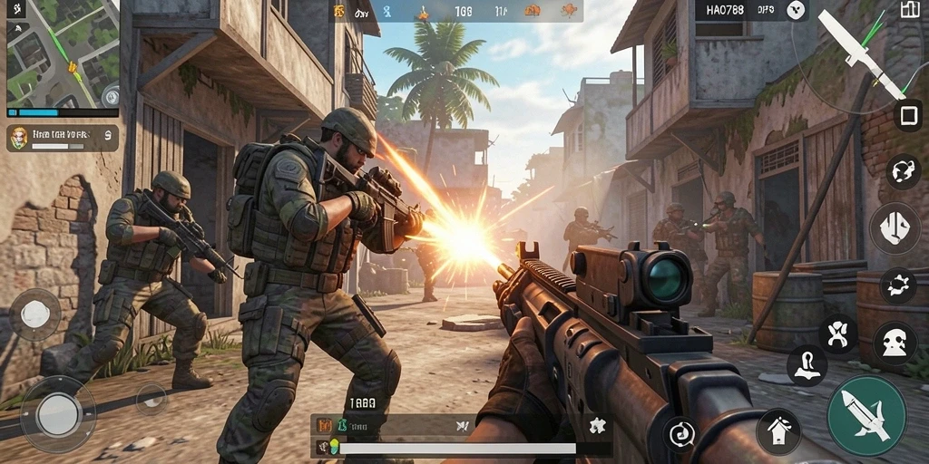 Tampilan gameplay HAO788 yang mendebarkan dalam genre TPS.