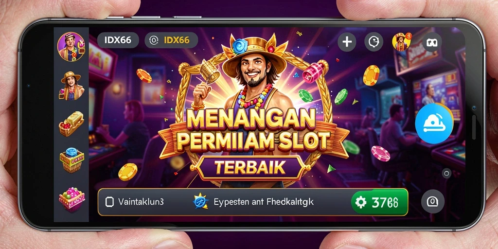 Tampilan gameplay seru dan mendebarkan IDX66 saat bermain Slot.