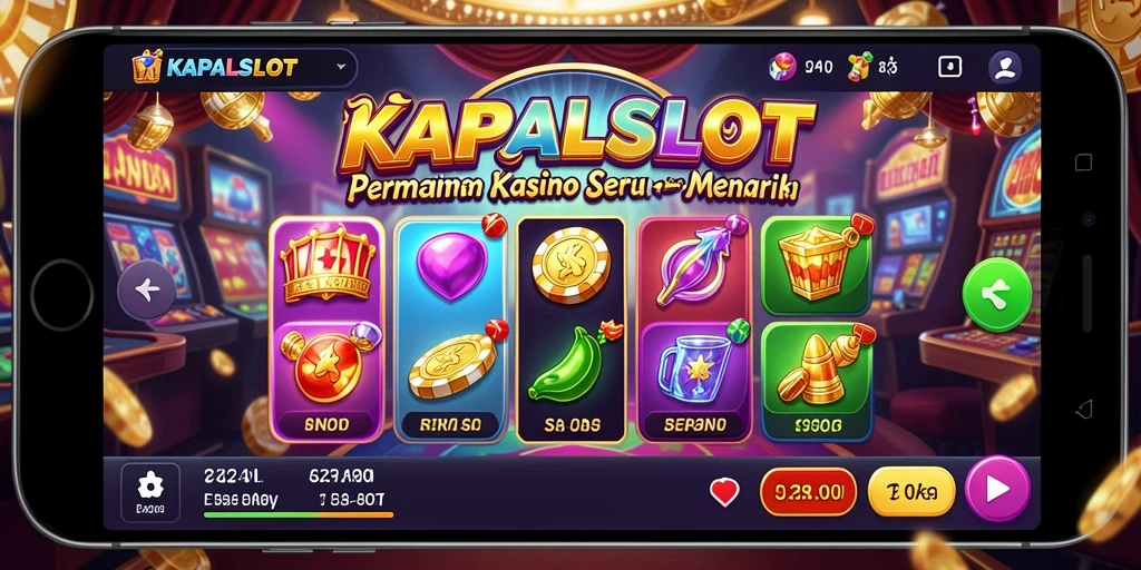 Tampilan gameplay KAPALSLOT yang menampilkan keseruan permainan slot.