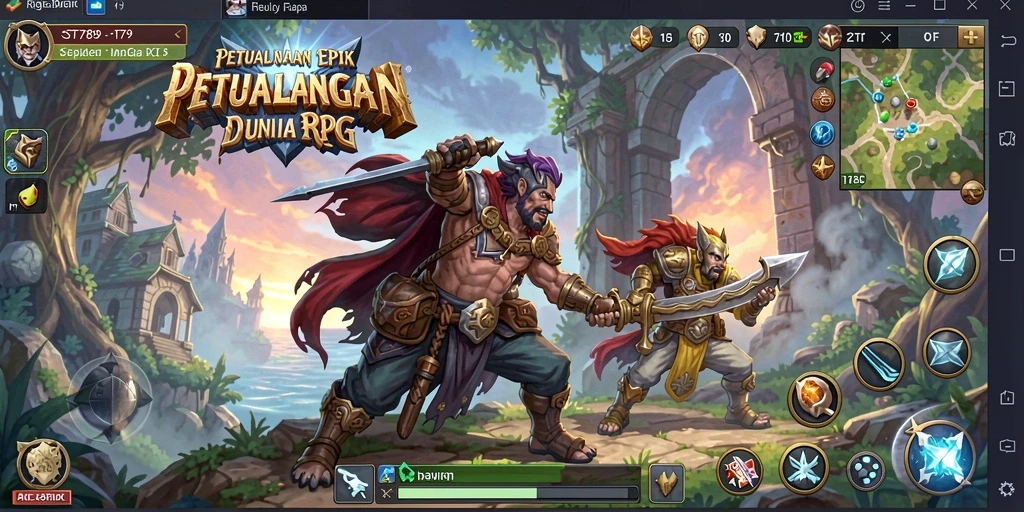 Gameplay ST789 yang menakjubkan dan penuh petualangan RPG.