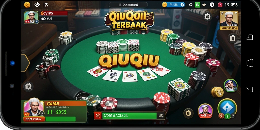 Tangkapan layar gameplay QiuQiu yang mendebarkan di SVIP5.