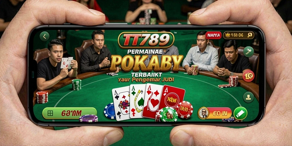Tampilan gameplay seru dari TT789 yang menarik bagi penggemar Poker.