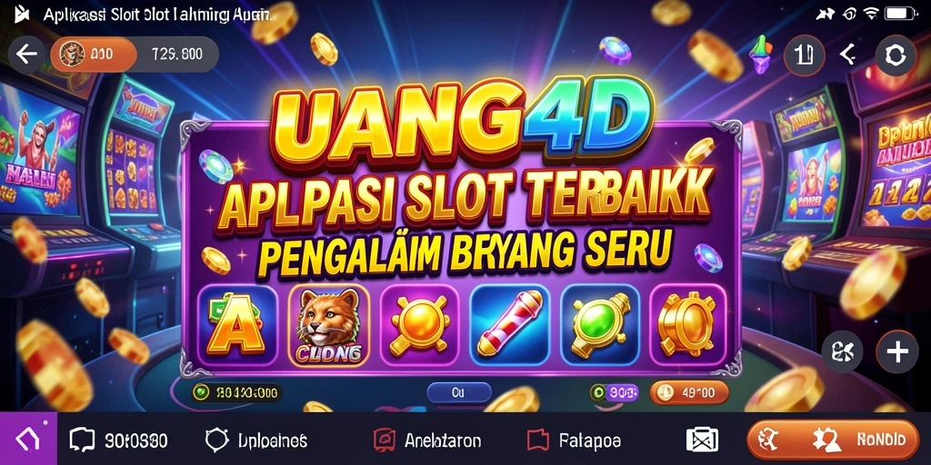 Tampilan gameplay Slot UANG4D yang menarik dan seru.