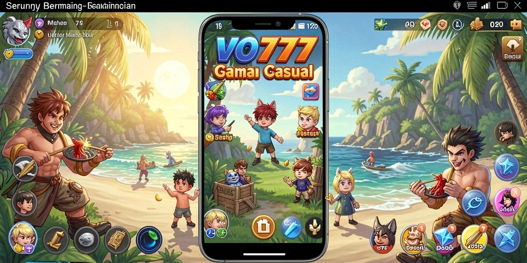 Screenshot utama VO777 menampilkan gameplay yang menantang dan menghibur.