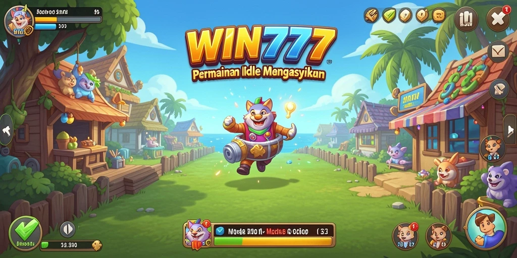 Screenshot WIN777 menampilkan gameplay yang santai dan adiktif.