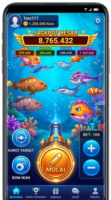 Gambar tampilan antarmuka pengguna toto777 yang sederhana dan menarik.